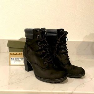 Timberland Tillston 6-Inch Boot in Black Womens 8.5
